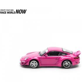 Resim pop race 1 /64 Rwb 997 - Pink Model Araba 