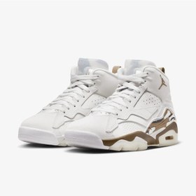 Resim Nike Jordan Mvp Basketbol Ayakkabısı Fq8337-121 Dar Kalıp Beyaz 