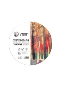 Resim Vıncent Watercolor Daire Sketchbook 300gr 40cm 10 Sayfa Suluboya Defteri 