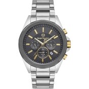 Resim Sergio Tacchini ST.1.10352.4 Tüm Fonksiyonları Aktif 5 Atm Su Geçirmezlik Değerine Sahip Çelik Kordon Çelik Kasa Metalik Renk Erkek Kol Saati 