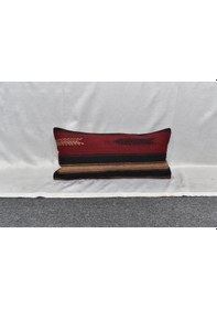 Resim Zehra Abla Halı Yeni El Dokuma Dekoratif Lumbar Kilim Kırlent Yastık Kılıfı 6179 