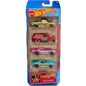 Resim Hot Wheels 1806 Hot Wheels Beşli Araba Seti Hw Flames HTV47 