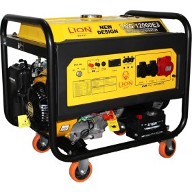 Resim Lıon Power Lng 12000E3 Benzinli Jeneratör 12 Kva Marşlı Trifaze %100 Bakır Sargılı 