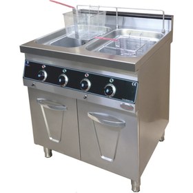 Resim Ottoman 75 Lik Seri Mekanik Termostatlı Elektrikli Fritöz 800X750X850 