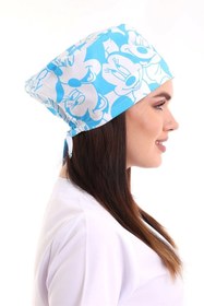 Resim Bilenn Tekstil Bone - 11003 Mavi Micky Mause 