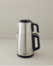 Resim English Home CMK 6010 Inox Çay Makinesi ve Kettle Siyah-Krom 