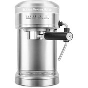 Resim Kitchen Aid 5KES6503ESX Gri Espresso & Cappuccino Makinesi 