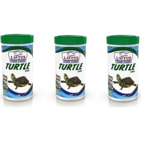 Resim Lotus Turtle Sticks Kaplumbağa Yemi 250 Ml 90gr 3 Adet 