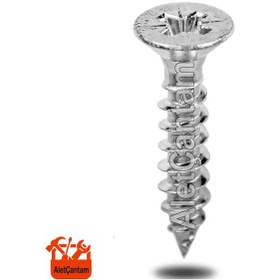 Resim Sunta Vidası Ahşap Yıldız Ağaç Vida 5 x 40 MM 100 Adet 