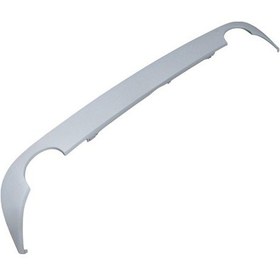 Resim Mercedes E Class W212 10/12 Karlık Arka Tampon Altı Spoıler Çift Egzost Delikli Amg Tyg 