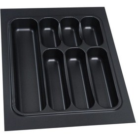 Resim Antrasit Renk Kesilebilir Kaşıklık 37 49 Cm 33 41 Cm'e Kadar Kısaltılabilir Gri 