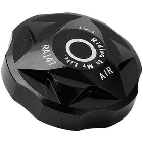 Resim Yaleker Alüminyum Bisiklet Ön Çatal Hava Kabı Kapağı, Anti-korozon, Yüksek Dayanıklı, Kırmızı, Hava Uçucu Kapağı Tamiri İçin 