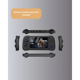 Resim 10000 Hazır Yüklü Oyunlu 4.3 Inç IPS Ekranlı Oyun Konsolu - F563K578-U33563 