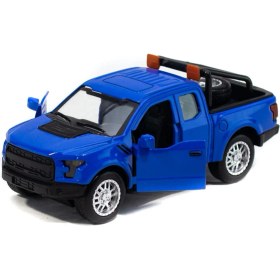 Resim Mixoyuncak Metal Ford Ranger Pikap Çek Bırak Işıklı Mavi 12 cm 