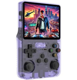 Resim CRK TECH Retro konsol R36S, tasinabilir,Linux sistemi, 3,5 inç IPS ekran,PS1, PSP,TF karti 64 GB + 15000 oyun 