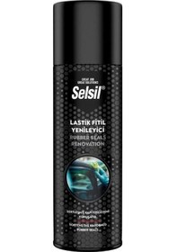 Resim Selsil Lastik Kauçuk Fitil Yenileyici Ve Yumuşatıcı Sprey 200 Ml. 1 Adet 