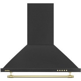 Resim Simfer 7349 - 3325 - 9612 Retro Siyah Ankastre Set 