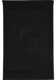 Resim Ayak Havlusu Siyah 50x70 Cm 3'lü Üründür Mavi 