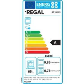 Resim Regal AF 5365 X Ankastre Fırın 