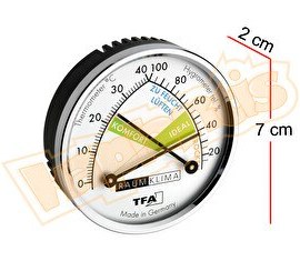 Resim TFA Analog Termometre Higrometre 3 