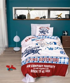 Resim Junior Genç Ranforce Nevresim Takımı Tek Kişilik Flying Gri 