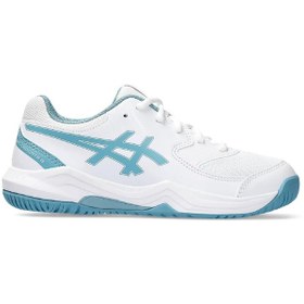 Resim Asics Gel Dedicate 8 Gs Beyaz Çocuk Tenis Ayakkabısı 