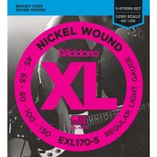 Resim D'Addario EXL170-5 Bas Gitar Teli 