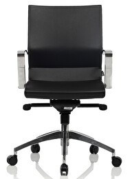 Resim Bürosit Omega 7 Siyah Yönetici Koltuğu 