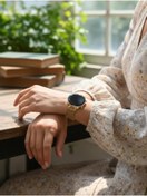 Resim Hilalin Dünyası Çelik Ayarlanabilir Gold Renk Mıknatıslı Kordon Dijital Saat 