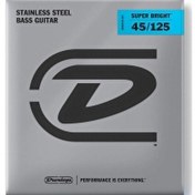Resim Jim Dunlop DBSBS45125 Super Bright Stainless Steel 5 Telli Bas Gitar Teli (45-125) 