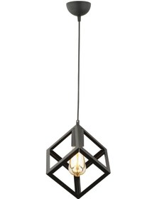 Resim Cup Tekli Sarkıt Siyah Modern Retro Sarkıt Mutfak Salon Sarkıt Avize 