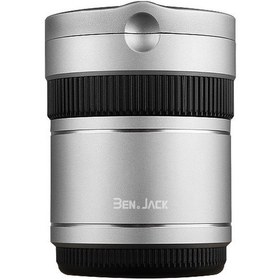 Resim Jzcat Çok Fonksiyonlu Taşınabilir Yaratıcı Led Araç Sigara Kül Tablası Küllük Kapaklı-gümüşi 