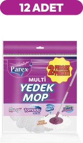 Resim Multi Yedek Mop 2'li Paket Sapsız 12li Set 