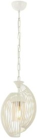 Resim Avonni AV-60397-1BBY Beyaz Boyalı Modern Avize E27 Metal Cam 20cm 