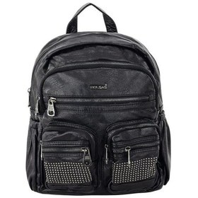 Resim Louisiana Polo Bolsas Kadın Sırt Çanta Siyah 1026 Siyah 