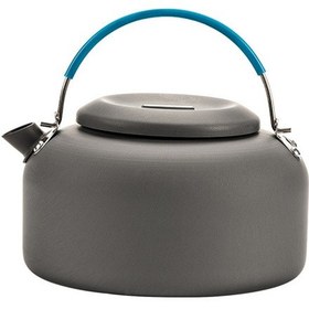 Resim Ximistore9 Kamp Ve Doğa Yürüyüşü İçin Hafif Alüminyum Çay Ve Kahve Demleme Cezvesi - 0.8l Mavi Mavi 