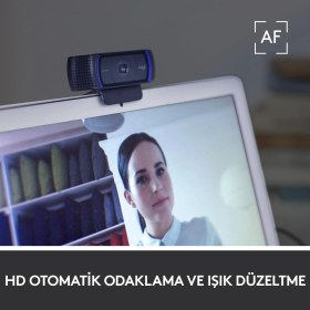 Resim Bezos C920S Hd Pro Webcam Siyah 960-001252 