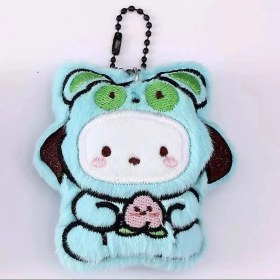 Resim OEMG Yeni Yaratıcı Sevimli Anahtarlık Karikatür Peluş Bebek Kolye Çok Yönlü Anahtarlık Kolye Çanta Bebek Çekicilik (Yurt Dışından) 