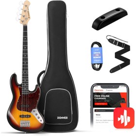 Resim Donner DJB-510D JB-Style Bas Gitar (Sunburst) 