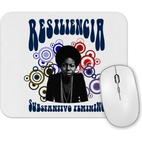 Resim Baskı Dükkanı Resiliencia Nina Simone Mouse Pad 