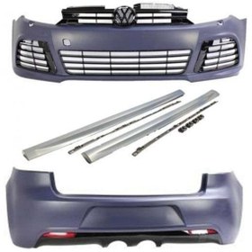 Resim OEM Autogp Vw Golf 6 R20 Body Kit Tampon Seti 2009 / 2016 Mk6 