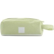 Resim Prestigegoods Geniş Kapasiteli Çift Fermuarlı Kumaş Kalem Kutusu - Okul & Ofis Kullanımı 