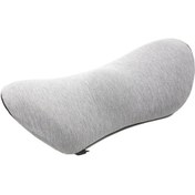 Resim Araç Malzemeleri Bel Desteği Hafızalı Köpük Araba Sırtlık Bel Yastığı Koltuk Minderi Bel Yastığı, Renk: Açık Gri + Koyu Gri Diğer 