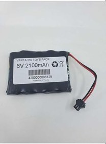 Resim Varta Rc Toys Pack 6V 2100 Mah -Siyah Soket 