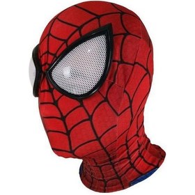 Resim Çocuklar İçin Örümcek Adam Maskesi - Kırmızı 