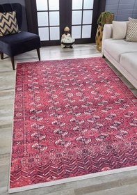 Resim Dingli Beyaz Modern Pamuk Makine Halısı 80x500 