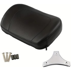 Resim Dream011 Siyah Evrensel Sırtlık 97-15 Model Motosiklet Arka Dayanağı Ayarlanabilir Sırt Yastığı 