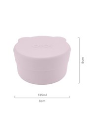 Resim Silikon Kapaklı Mini Kase 2'li Mini Bites - Misty Lilac / Powder Grey 