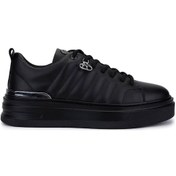 Resim Tamer Tanca Erkek Hakiki Deri Siyah Deri Sneakers & Spor Ayakkabı 352 23141 Erk Ayk Sk25-26 Sıyah Dr Siyah 