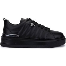 Resim Tamer Tanca Erkek Hakiki Deri Siyah Deri Sneakers & Spor Ayakkabı 352 23141 Erk Ayk Sk25-26 Sıyah Dr Siyah 